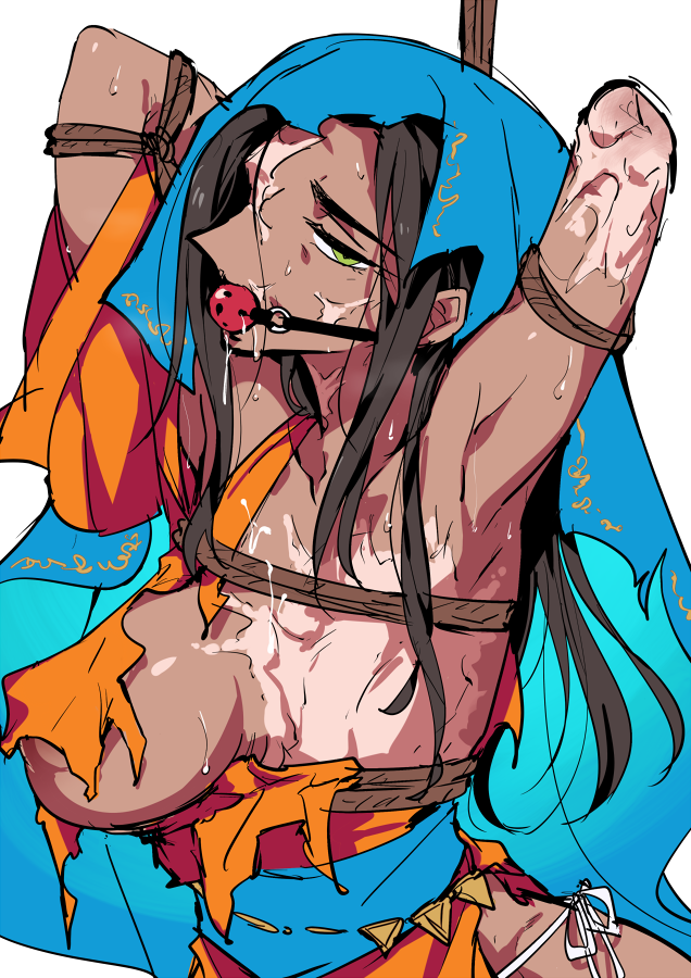 元からマトモに動けなさそうな体なのに別にそんな縛らんでも…… 