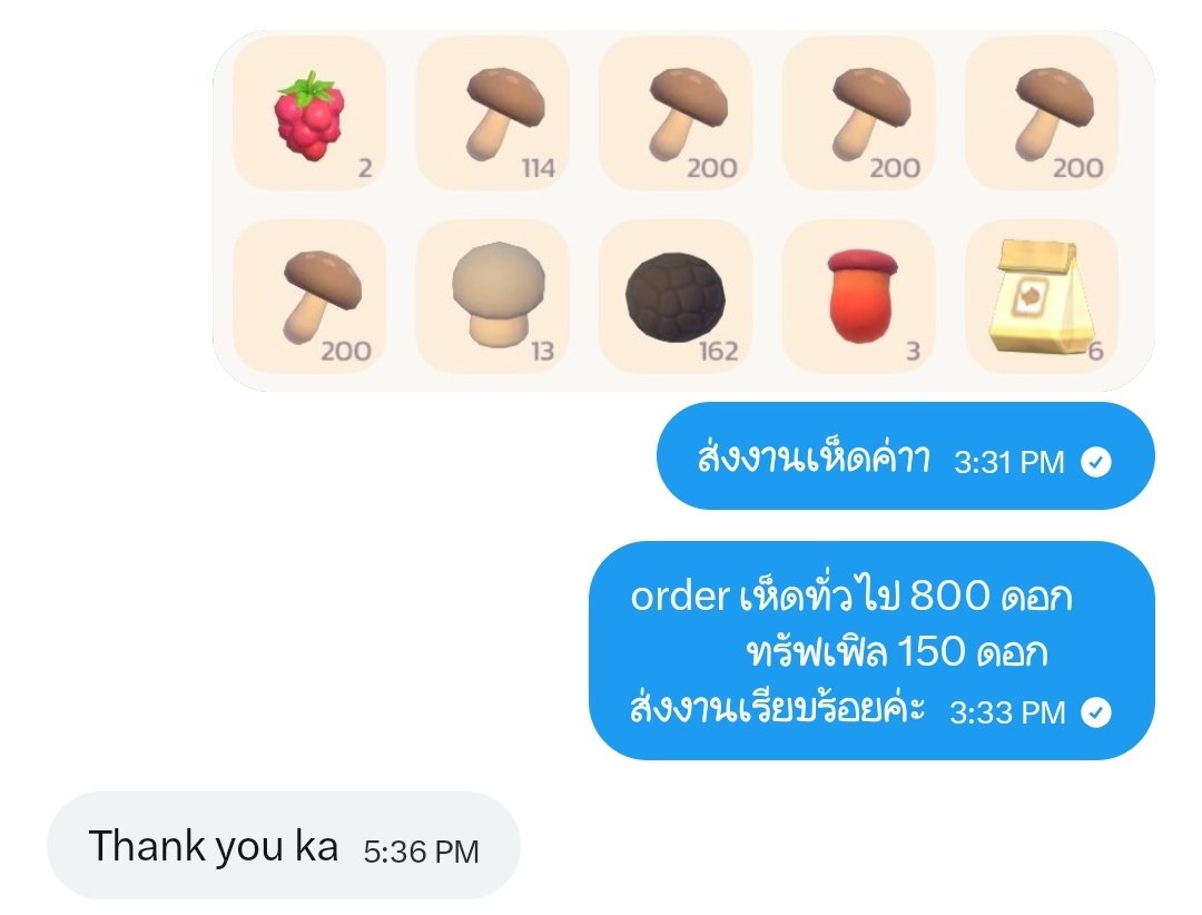 8makesAtiny's tweet photo. จบงานเห็ดค้าบ ขอบคุณลูกค้าที่ไว้ใจ #JHOreview https://t.co/I7qPpcTqwD