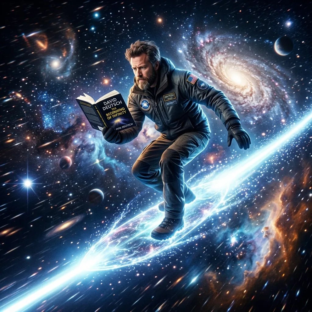 Reading for a second time the beginning of infinity by <a href="/DavidDeutschOxf/">David Deutsch</a> and took even more notes this time around. Best book I read in a long time.