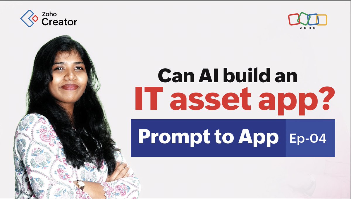 Zoho Creator tweet media