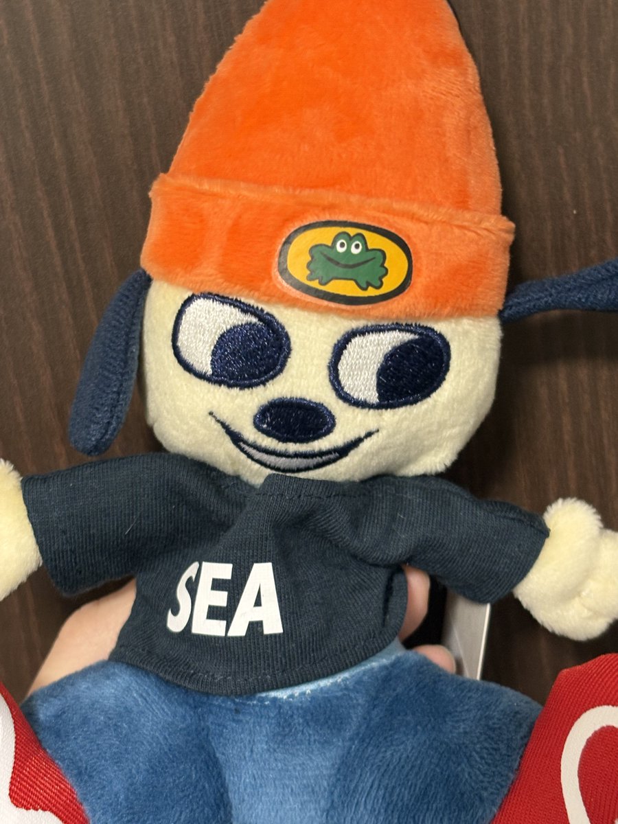 WIND AND SEA パラッパラッパー PLUSH TOY NAVY WIND AND SEA share
