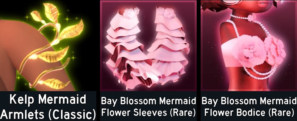 OMG LOOK AT THIS MERMAID SHOP LINEUP I JUST GOT ?????

ALL ACCESSORIES ON THE FIRST DAY LET'S GOOOOOOOOOO