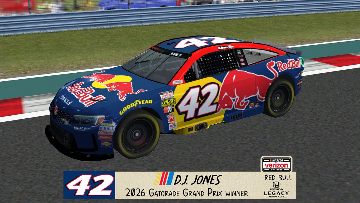 129mytubex's tweet image. D.J. Jones Wins at COTA!!