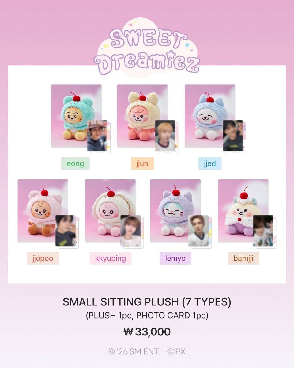 hanewbin's tweet photo. [PO] Sweet Dreamiez V4 Nct Dream x Line Friend

🖇️ Doll Only Sitting Plush 
375K DP 340k/ea (bookslot 150k)

Mark / Eong✅
Jeno / Jjed✅
Renjun / Jjun✅
Jisung / Bamjji✅
Haechan / Jjopoo ✅✅
Jaemin / Kyyuping ✅

🏷️ wts wtb doll dreamiez nct dream official https://t.co/qfLECLdTsb