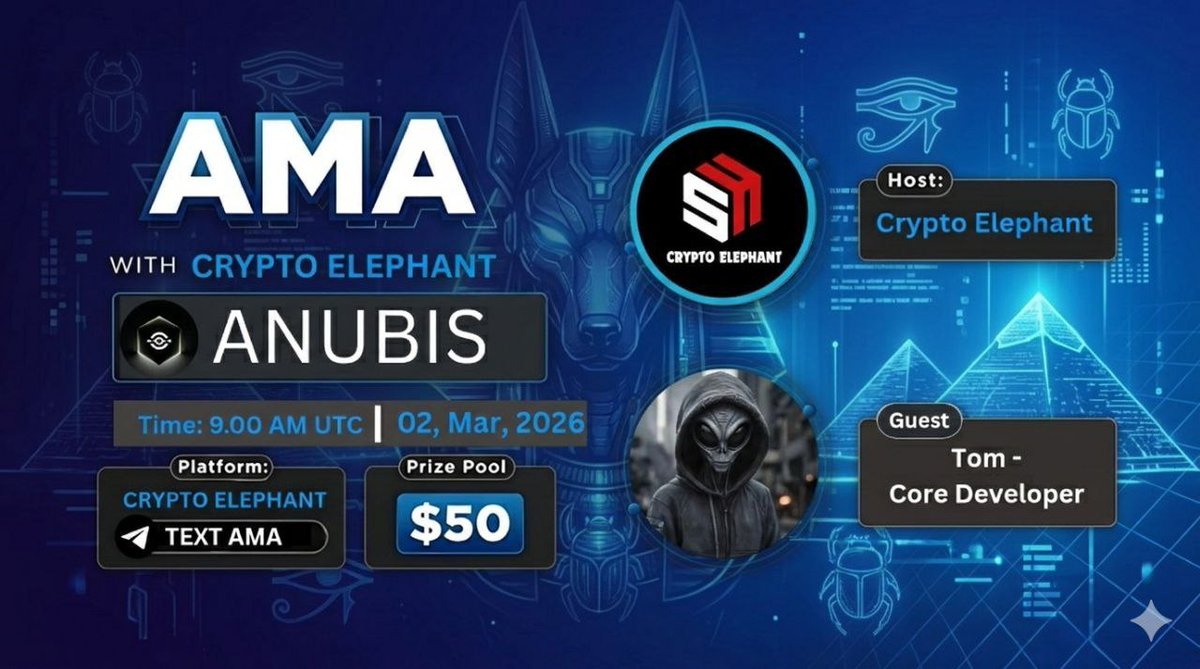 CRYPTO ELEPHANT | AMA + Space tweet media