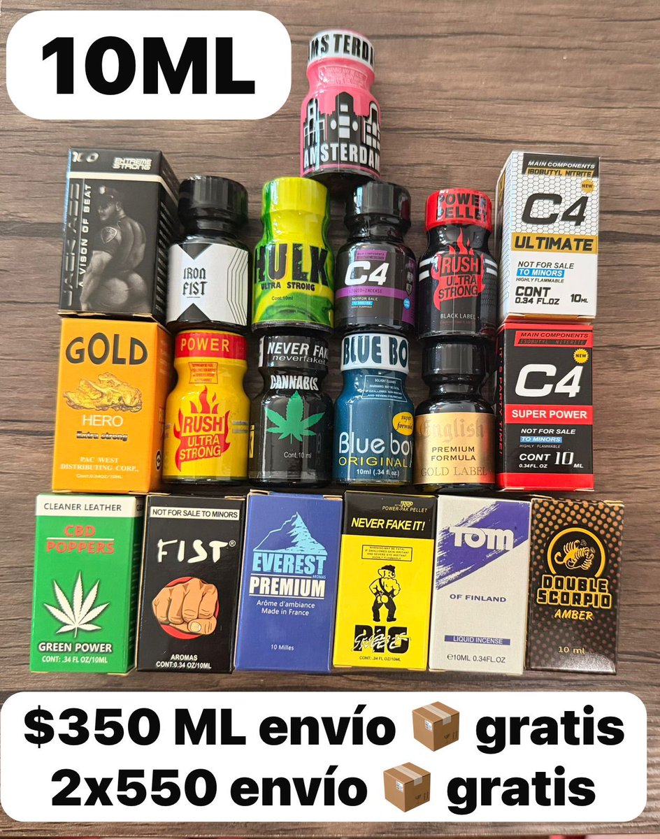 J_Jpops's tweet photo. Venta de pops

Pregunta disponibilidad hacemos envíos a domicilio gratis dentro de Tuxtla!!!

WhatsApp: 9613123766

#Popper #poppers #tuxtlagutierrez #gay #popersgay #tuxtlagay #ventanpoppers #poppersgay #popperstuxtla #popers #poper #gaytuxtla #popperchiapas #chiapasgay https://t.co/hbmQbNEBgF