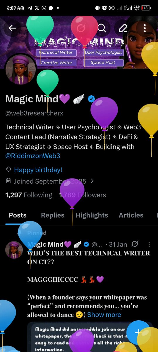 Magic Mind💜 🪽 tweet media