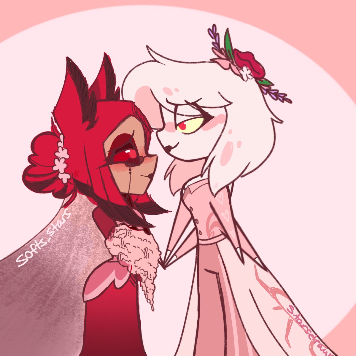 Wedding day #radiodust #SapphicRDWeek