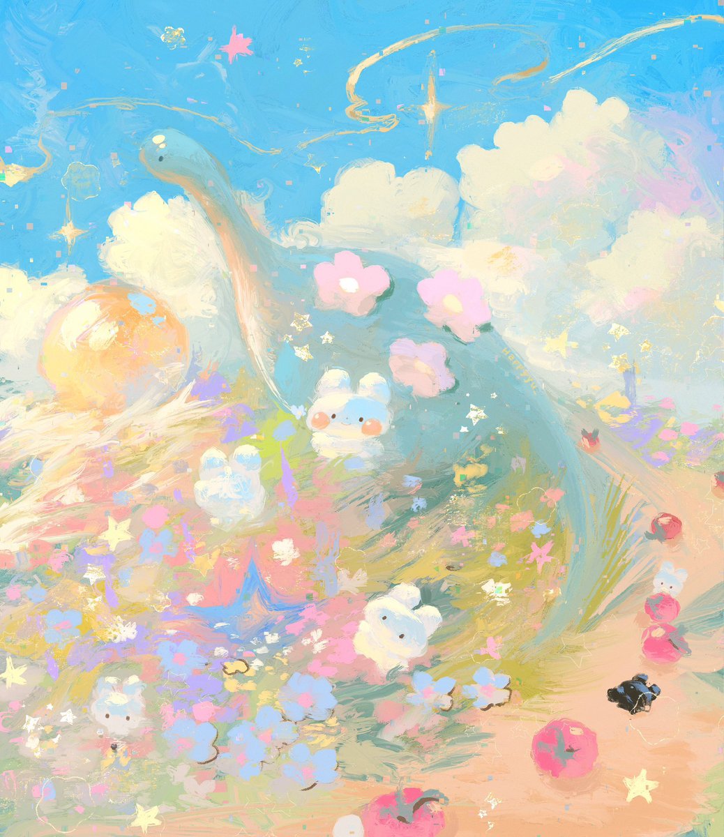 ‧₊˚ ୨ Spring Illustration 🌼💖୧ ˚₊