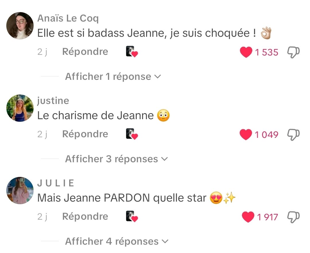 #StarAcademy 
Après le prime tournée : Jeanne n'a pas le mental pour faire la tournée, elle n'a pas sa place blablabla....
Après la 1ère date de la tournée :