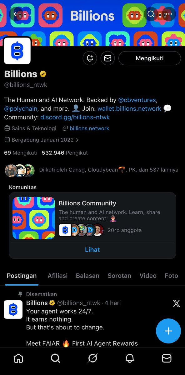 What do you think about billions? 

Me first: Different ✅

Now it's your turn, Tbh