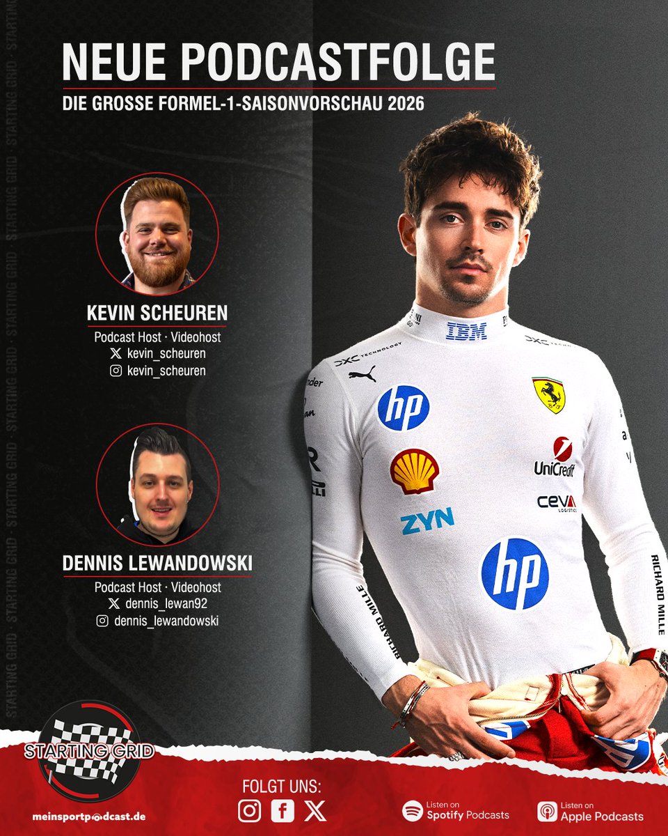 Starting Grid - Podcast tweet media