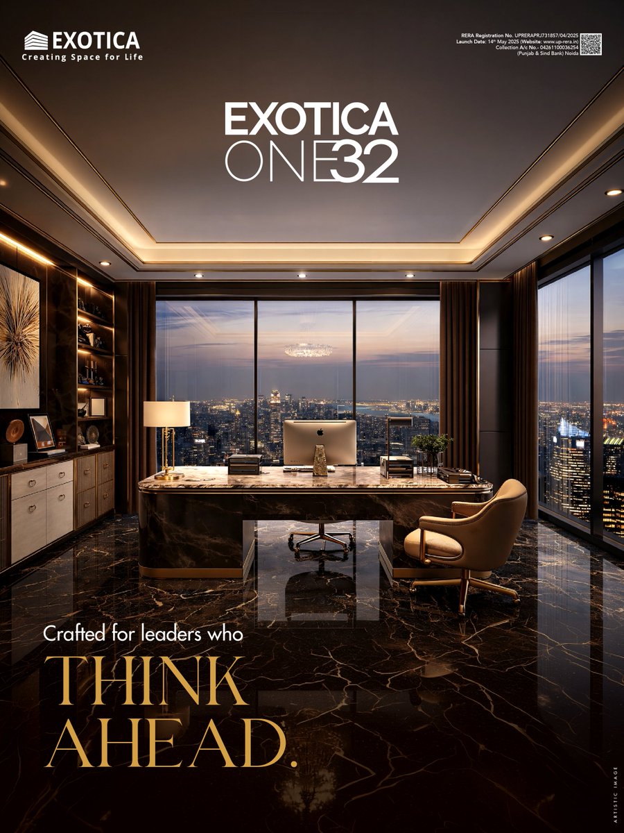 ExoticaHousing's tweet photo. #BuildTomorrow 

Crafted for visionaries who don’t just follow growth — they build it. At Exotica One 32, every thoughtful space is designed to shape long-term success and enduring impact.

#ExoticaOne32 #PremiumWorkspaces #FutureReady #InvestInGrowth https://t.co/DCzcUzyzaX