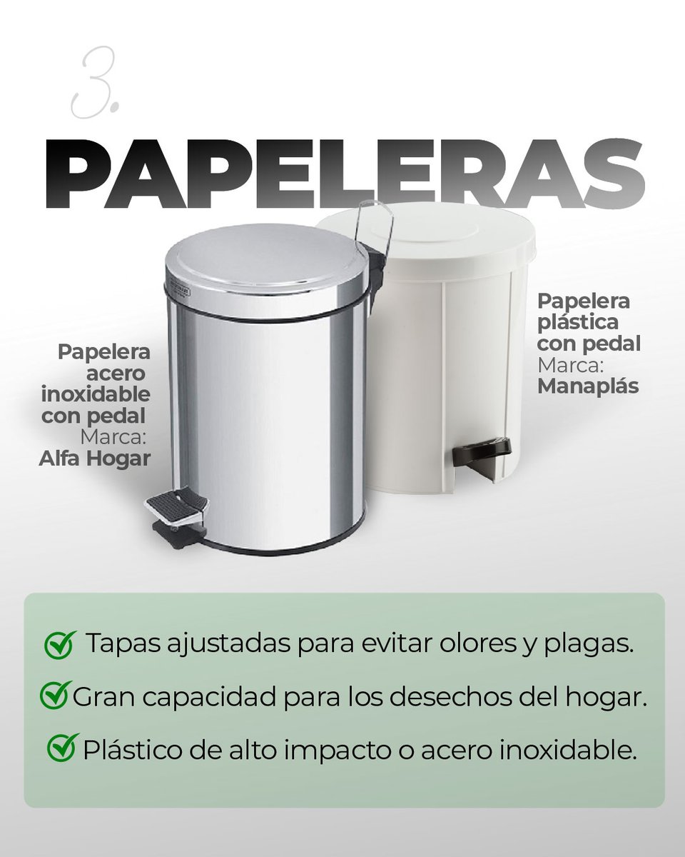 🗑️✅ Tobos, cestas de ropa y papeleras son INDISPENSABLES en el hogar, y nosotros tenemos la variedad que buscas.