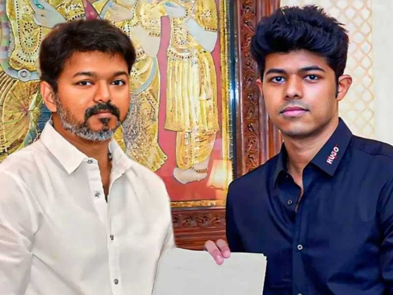 IndiaOnScreen's tweet photo. Thalapathy Vijay faces personal turmoil as wife Sangeetha files for divorce after 26 years 💔 Amid political shift to TVK, son Jason Sanjay reportedly unfollows him on Instagram, sparking speculation ⚡....see more https://t.co/nyiCpVdD8I