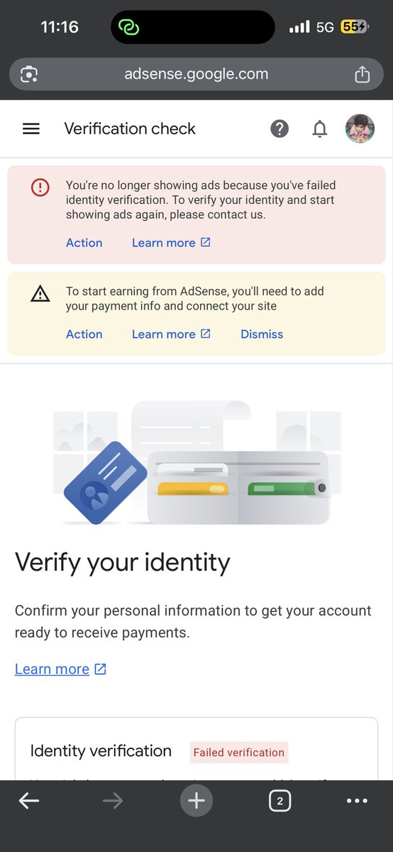 Huntertislive16's tweet photo. @TeamYouTube verification failed what is the resion https://t.co/1kBnnlEGKe