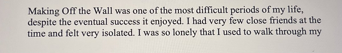 midtown_spidey's tweet image. reading michael’s autobiography moonwalk (1988) and oh michael…. :(