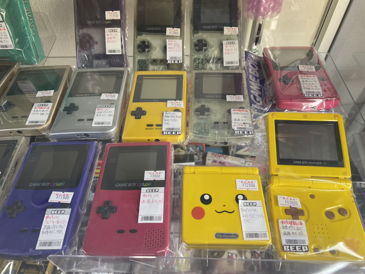 GB系本体ショーケースで販売中です。本当にビックリするぐらい大人気