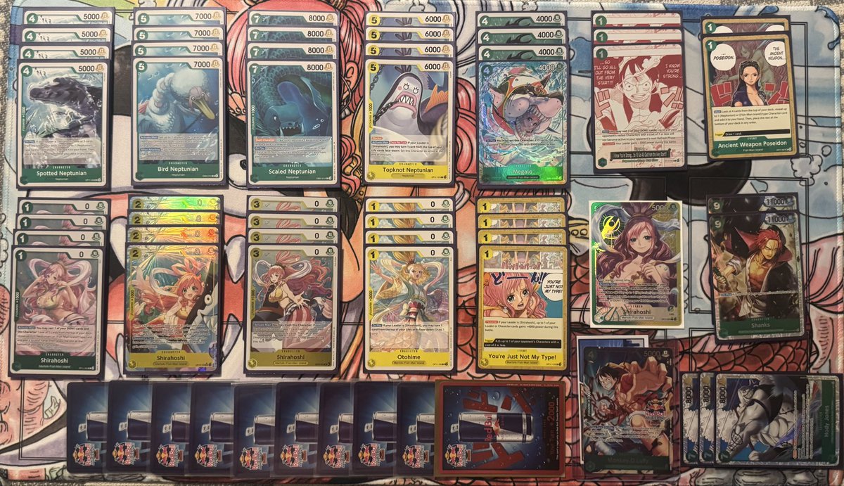 RedBull Double Don Win w/Shirahoshi
R1 Enel ✅
R2 Y Luffy ✅
R3 Ace ✅
R4 RG Luffy ✅
R5 Foxy ✅
R6 PY Rosinante ❌

T8 Boa ✅✅
T4 RG Luffy ✅✅
T2 <a href="/zayaxviii/">Zaya</a>