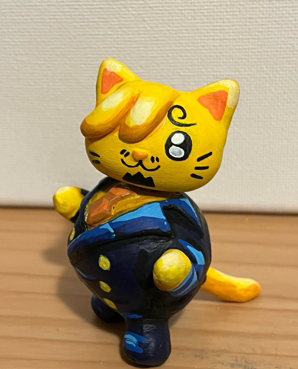 I made this figure of Sanji inspired in your nyanji drawings