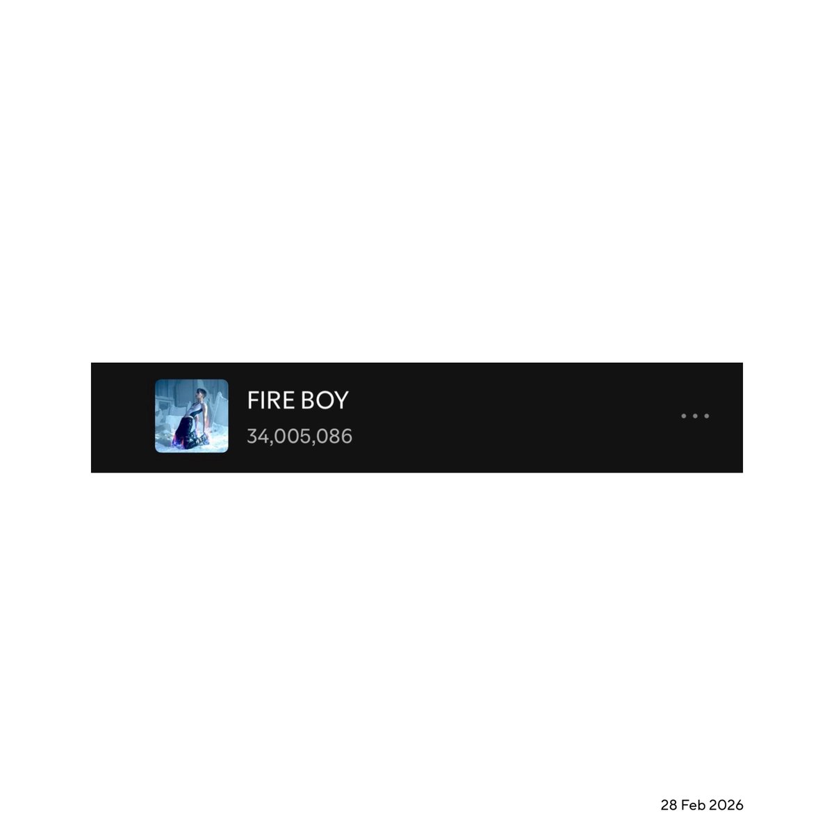 #PPKritStats
Congratulations! ❤️‍🔥

PP Krit "FIRE BOY" has surpassed 34,000,000 streams on Spotify!

🔗open.spotify.com/track/14XYtNNy…

#PPKritFIREBOY
#PPKritt