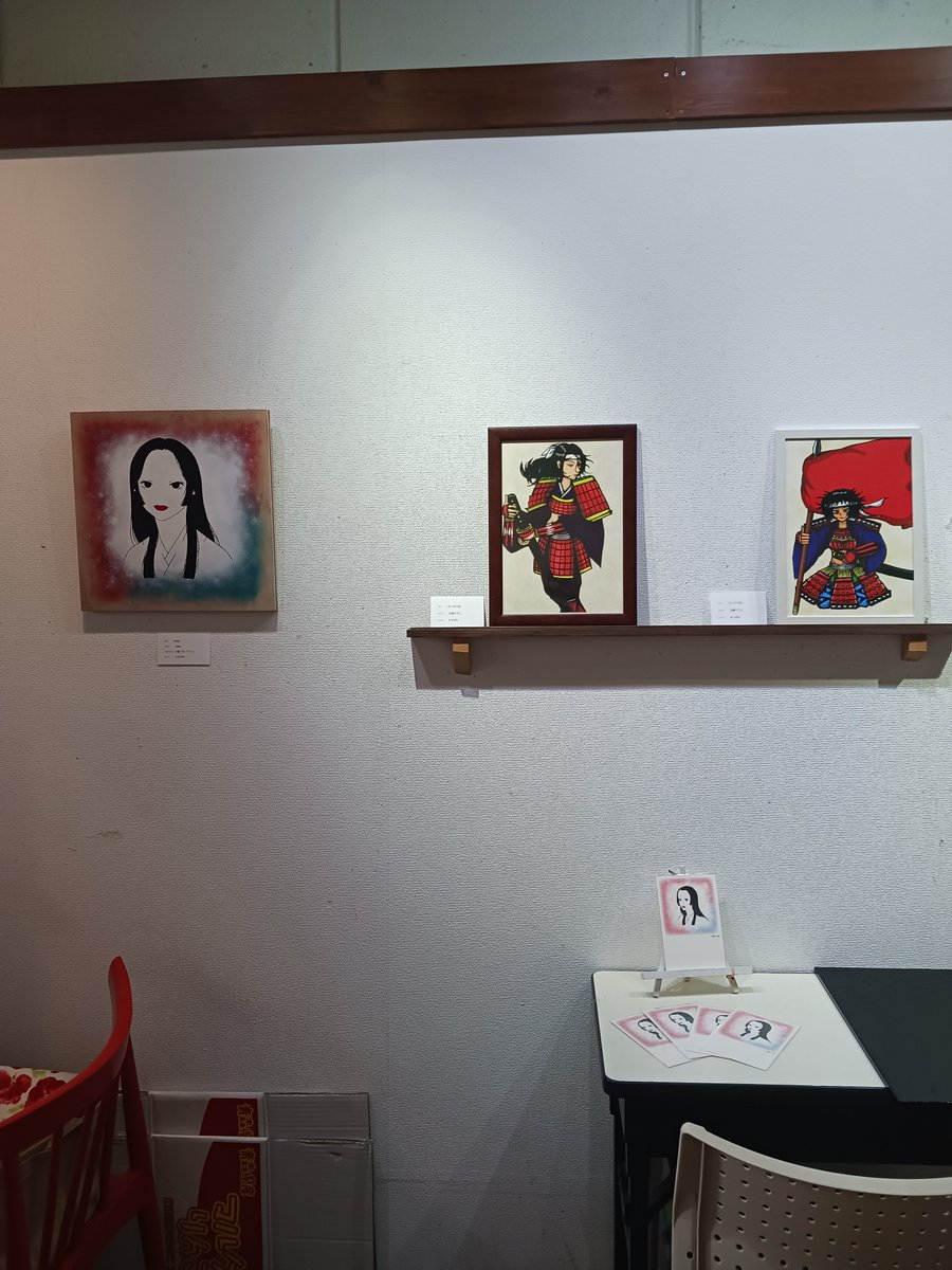 geitan2017's tweet photo. 病院の帰りに阿倍野区にあるいぬけんやさんへ。最後のグループ展『げんきでね』を観に行ってきました。続けて生野区にある三文アートcafeそらのまめで開催中の『戦国！真田抜け穴パラダイス拾六』へ。悠久の戦国に思いを馳せながら、フレンチトーストと珈琲のセットをいただきました。#げんきでね https://t.co/I6pbizglML