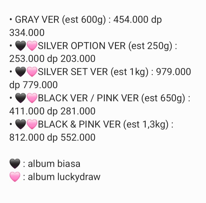 necuthure_go's tweet photo. 🖤BLACKPINK 3rd MINI ALBUM (DEADLINE) &amp; LUCKYDRAW🩷

블랙핑크 앨범 양도 지수 제니 로제 리사 
#BLACKPINK #WTS #ALBUMSELLING #GO_INA #NECUTHURE_GO https://t.co/rrgBjxjxuA