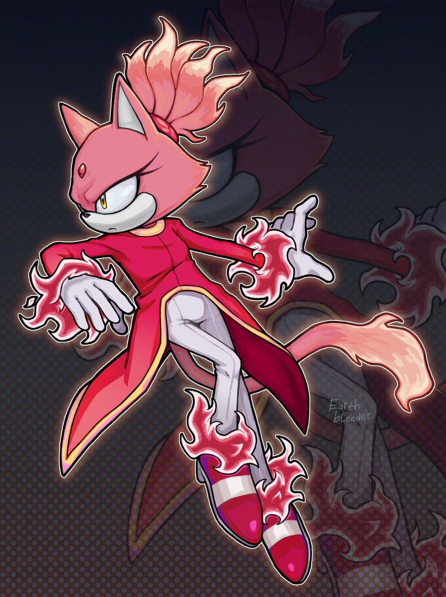 Burning Blaze
#blazethecat #artidn #sonicfanart