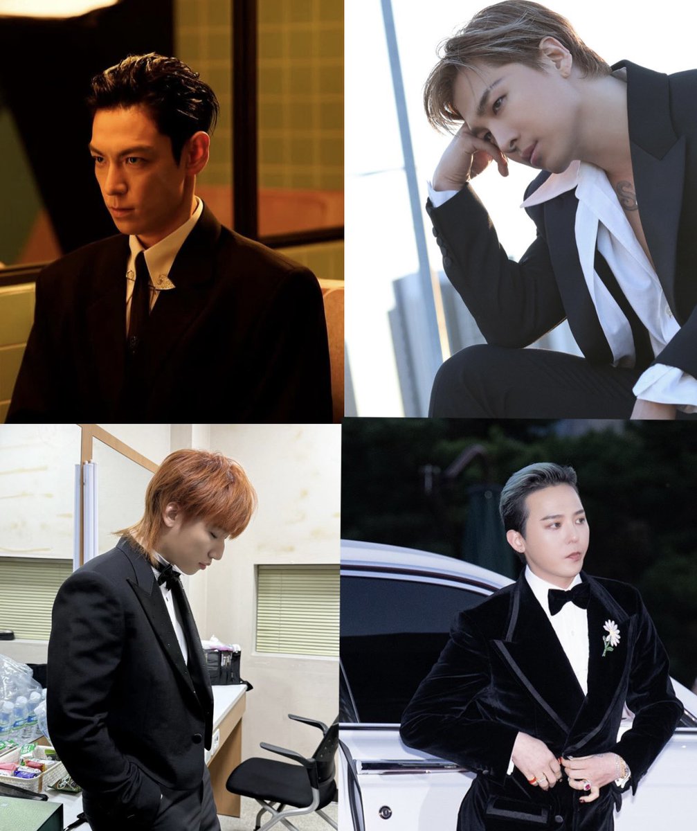 bigbang making tuxedos look 10x better >>>>