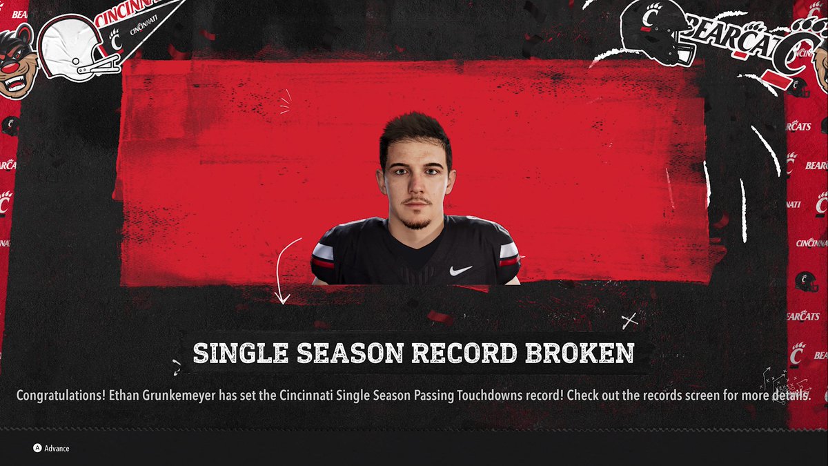 CoachKelce's tweet photo. Congratulation to our guy Ethan Grunkemeyer, keep doing you! #Bearcats #KelceBall https://t.co/ZIF9q0C6Zb