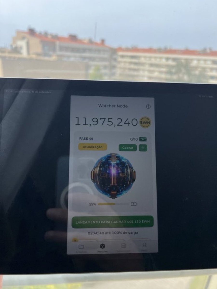 Numenclator's tweet photo. Launching Watcher Node to secure @DeNetPro storage network, live from  Matosinhos, Portugal! #WatchersEverywhere https://t.co/CJNmPaEtsW