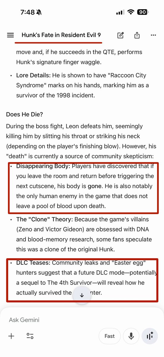 ZanderTanigawa's tweet photo. @ROEnetwork Hunk or The Commander may have lived after battling Leon. https://t.co/iNZbbdaBPR