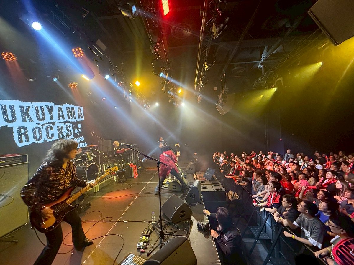 750fTetsuro's tweet image. FUKUYAMA ROCKS HONGKONG2026
無事終了しました！いやー今回も香港のオーディエンスと一緒に最高のライブで盛り上がることができました！会場に来てくれたみんな、日本から応援してくれた方々、最大級の感謝を申し上げます！
ありがとうございました‼️(^^)
#福山芳樹
#F-BAND
#てつろう