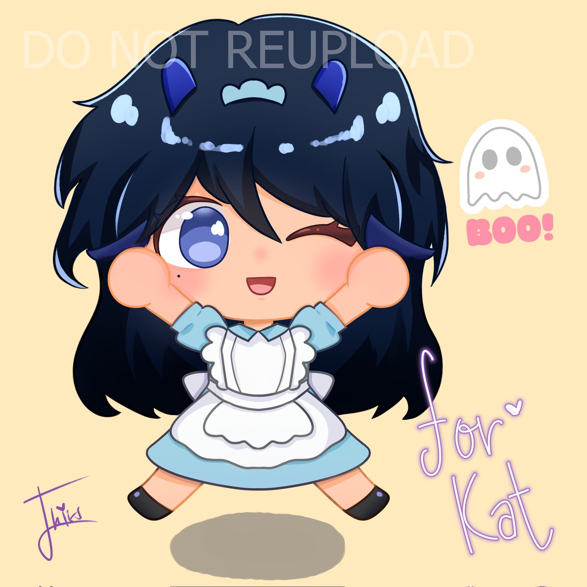jelliefries's tweet photo. Did this for @Ghostly_katelyn 🩵

#VGenComm for Chibi YCH Yay open on my VGen (https://t.co/aEpjp6z8hZ)!!! First time ever opening comms so I'm very new to the process. If there's anything not up to par, thank you for understanding! 🥹🫶🏻 

#VGenComms #VGen #CommissionOpen https://t.co/1NHQcVi6GF