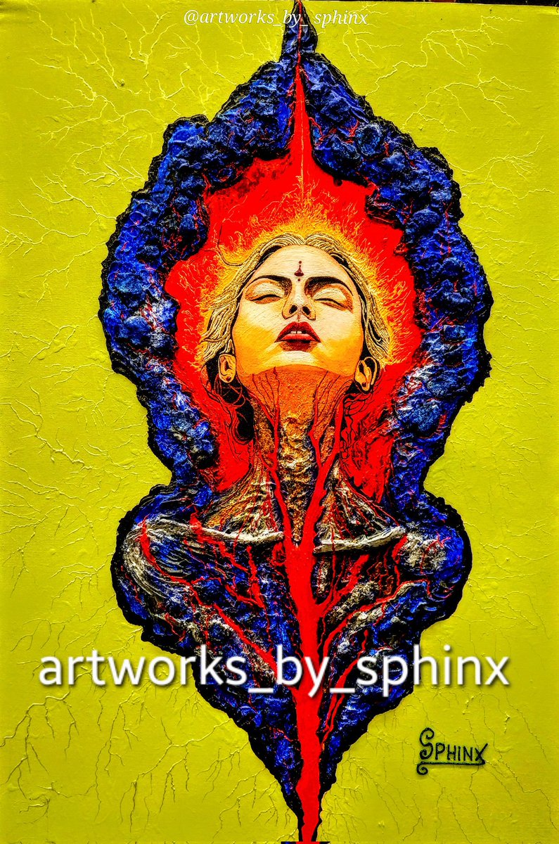 Sphinx_7227's tweet photo. "Mother Earth"
Silence on the surface, creation raging underneath...
#handmade #artwork #artoftheday #acrylicpainting #acrylicart #Sketching #artwork #artistsontwitter #painting #artist #acrylic #acrylicpainting  #handpainted #WomensArt #paintingoftheday #PainterOfTheNight https://t.co/UK9UUZP280