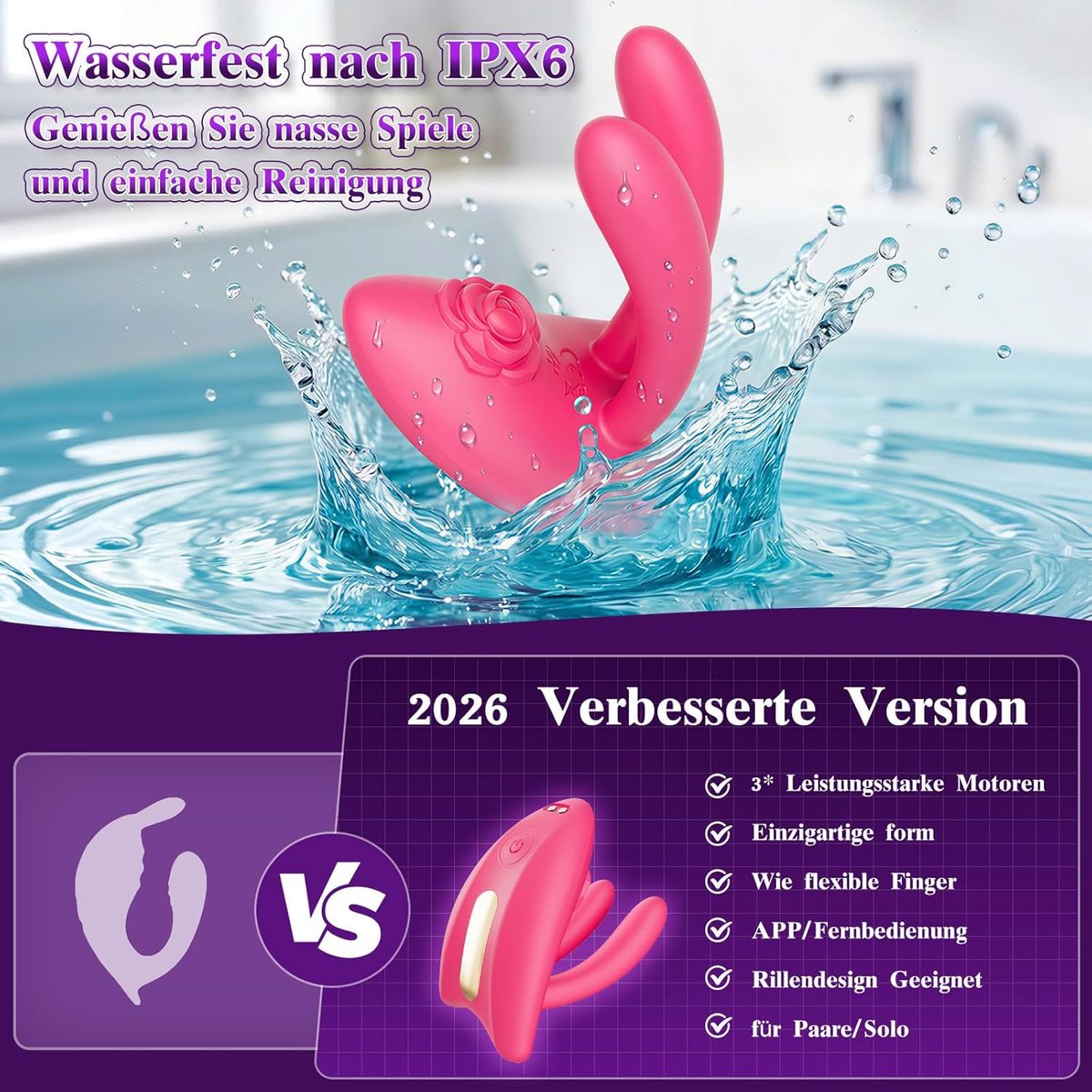Elowen_Voss's tweet photo. ♥️Vibratorensets für Frauen Klitoris mit APP & Fernbedienung
♥️9 Vibrationsmodi & Ergonomisches Design
#herrin #realdomina #prodominatrix #erziehung #kontrolle #macht #psydom #femdom #führung #sadist #sklavenstall #langzeiterziehung https://t.co/QwdUnwupkB