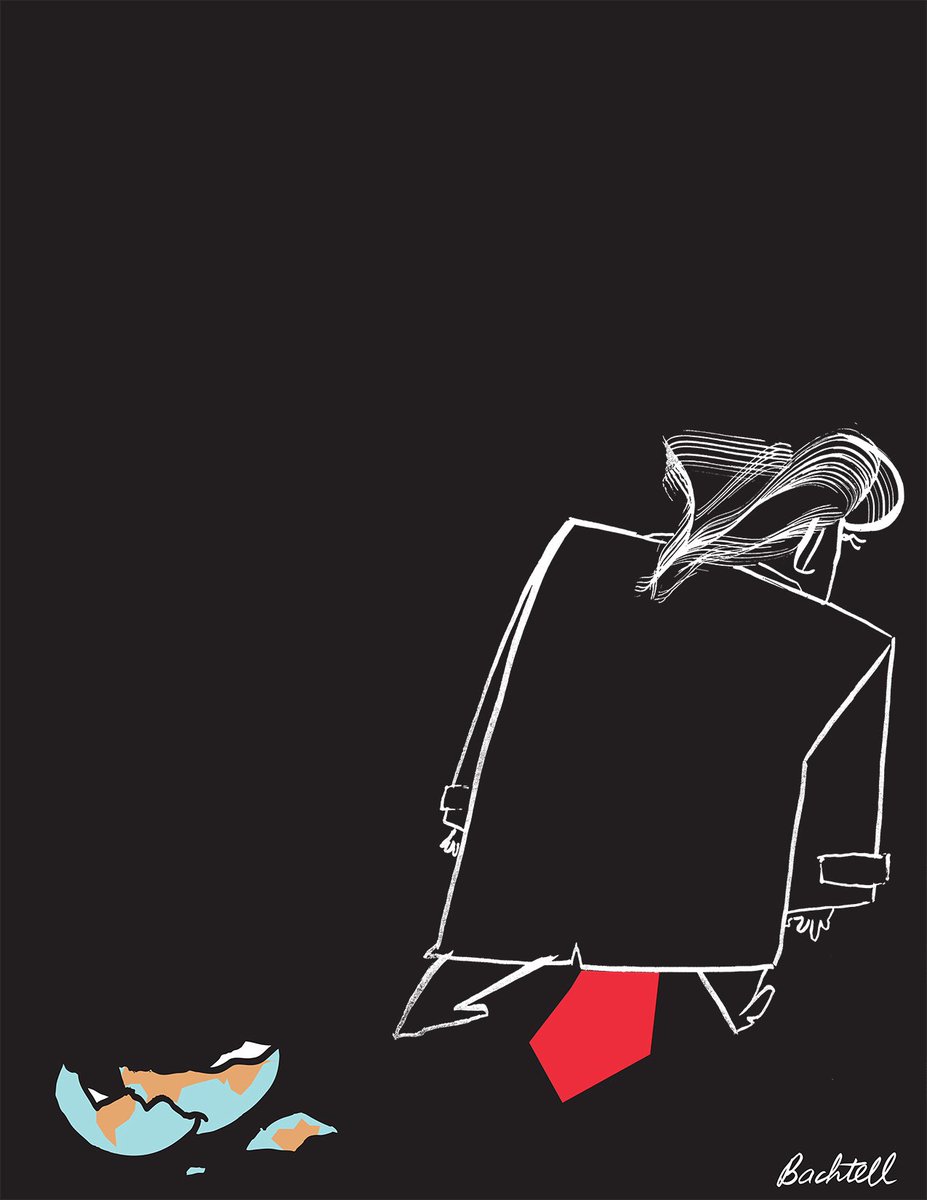 War and Peace Cannot Be Left to One Man — Especially Not This Man

By <a href="/DavidAFrench/">David French</a> 
<a href="/TheNewYorkTimes/">Adam</a>
March 1, 2026
Drawing by <a href="/mrbachtell/">Tom Bachtell</a> 

“Eight minutes.

That’s the length of President Trump’s social media video announcing his war with Iran. He didn’t go to Congress. He