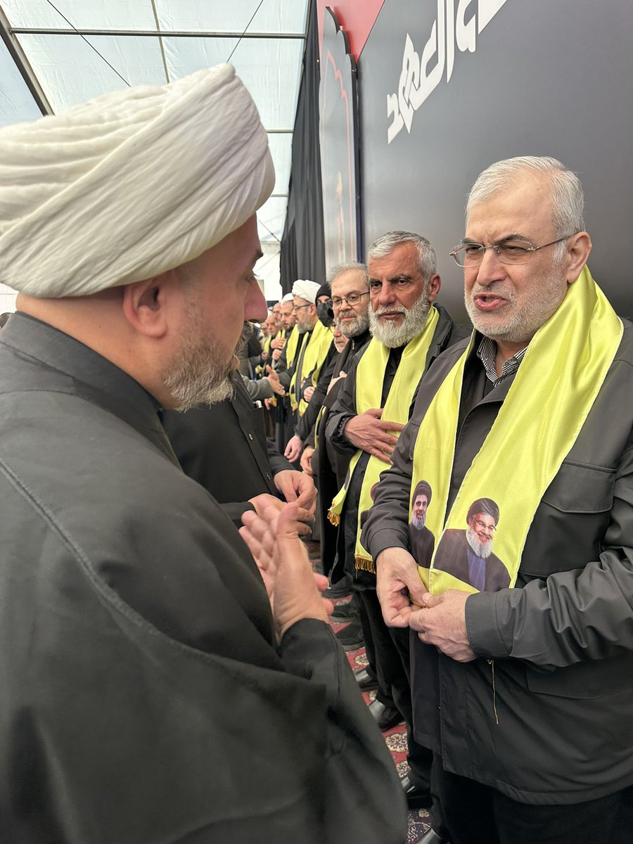 ارتقاء السيد محمد رضا فضل شقيق المرجع الراحل السيد محمد حسين فضل الله ( قدس )
والحاج  محمد رعد ، رئيس الكتلة النيابية ، والشيخ علي دعموش رئيس المكتب التنفيذي 
شهداء بنيران الغدر الصهيوني .
إنّاْ لِلّهِ وَإنّاً إليِهِ راجِعُونْ