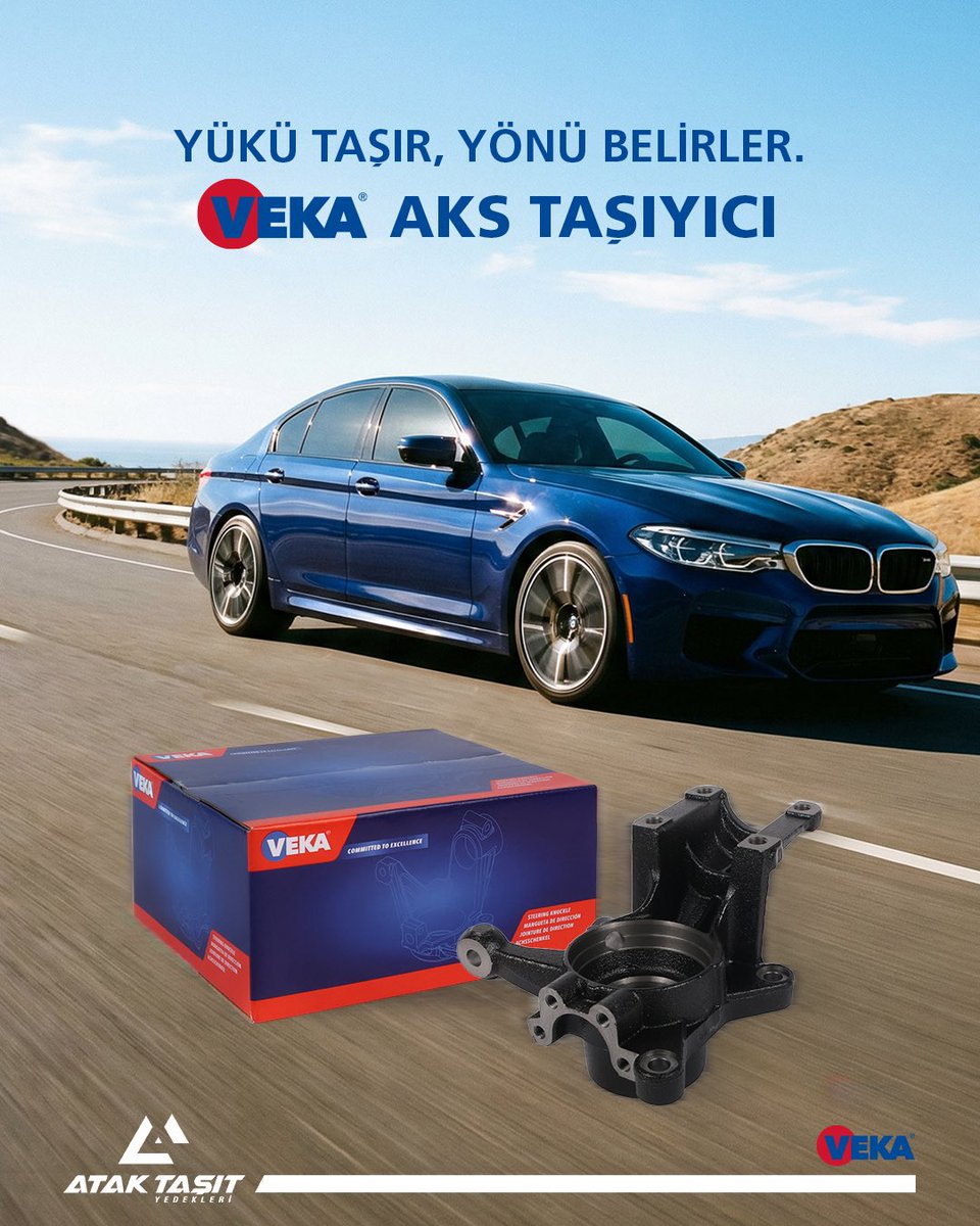 VEKA aks taşıyıcı; yük altında formunu koruyan yapısıyla süspansiyon ve tekerlek grubunda stabil çalışma sunar, uzun süreli kullanımda performans devamlılığı sağlar.

#AtakTasit #HerZamanAtak #VEKA #AksTaşıyıcı