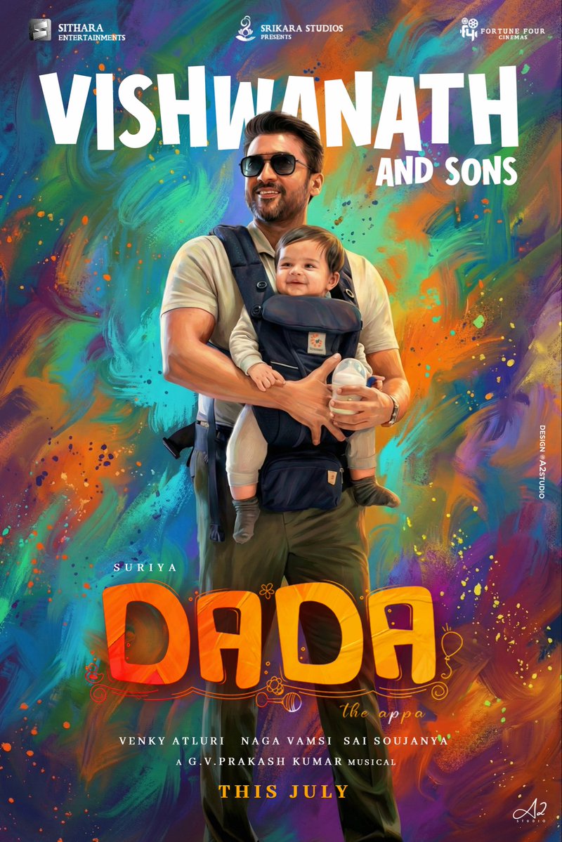 Here we go,
#VishwanathAndSons x #Dada ❤️
<a href="/Suriya_offl/">Suriya Sivakumar</a> 🤍
