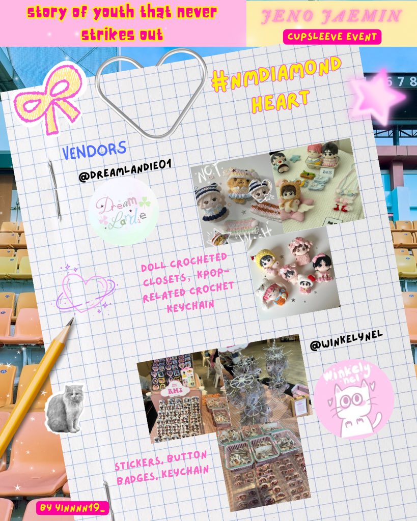 Vendors <a href="/dreamlandie01/">dream_landie</a> &amp; <a href="/winkelynel/">^•ﻌ•^</a> are here, prepare your 💵.

Due to limited space we decided to go with only 2 vendors <𝟑 .ᐟ 

#NMDiamondHeart