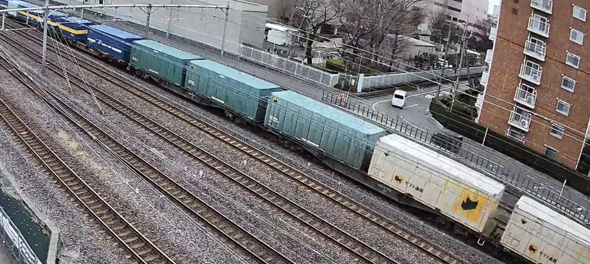 3054レ 14:54与野通過 北海道乳業UT8A-5000 北海道西濃運輸U54A-38000