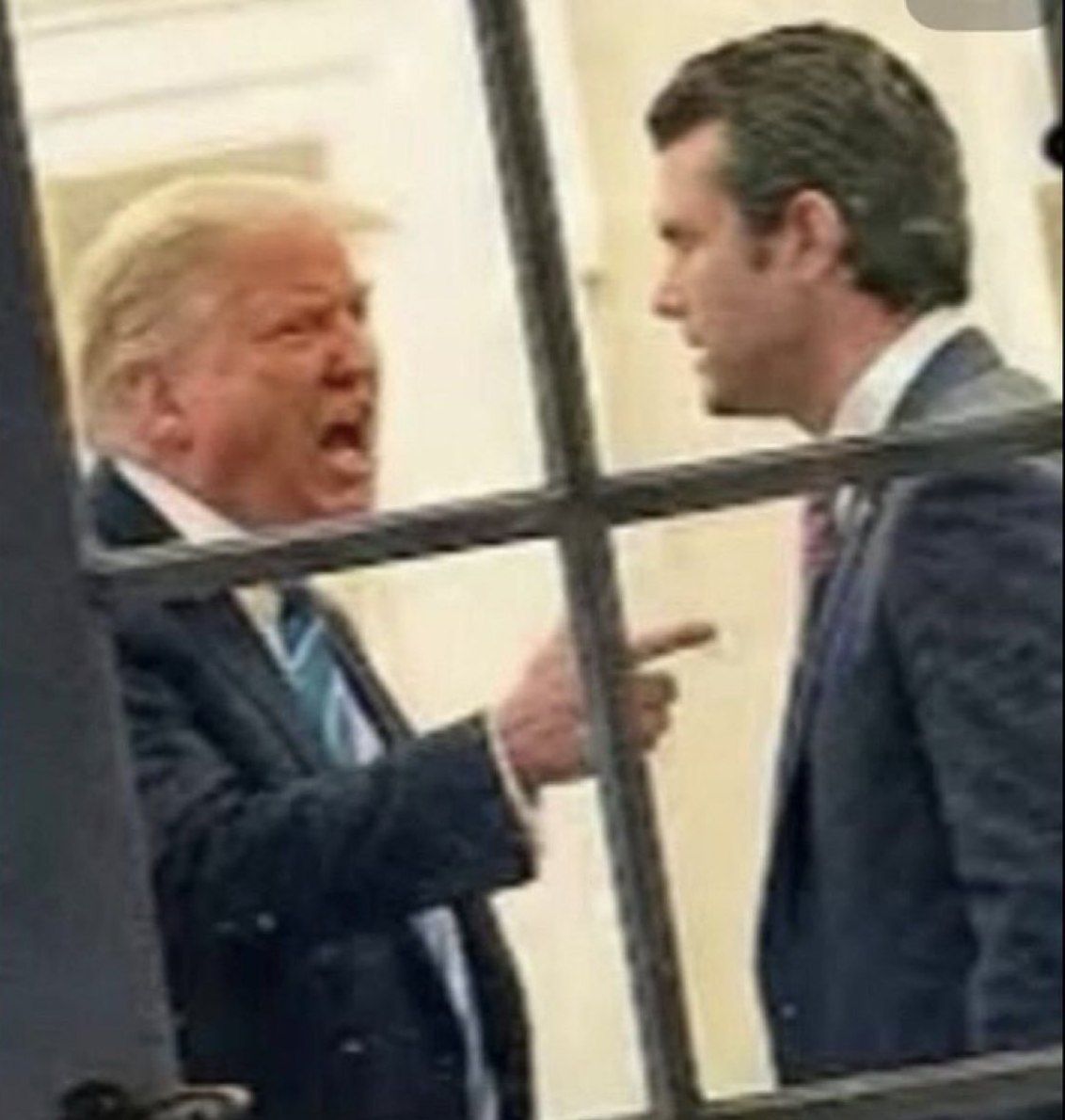 "What do you mean I started WW3?
This was your idea, Pete."

"Mister President, Sir... you tol..."

"I SAID THIS WAS YOUR IDEA!"

"yessir."