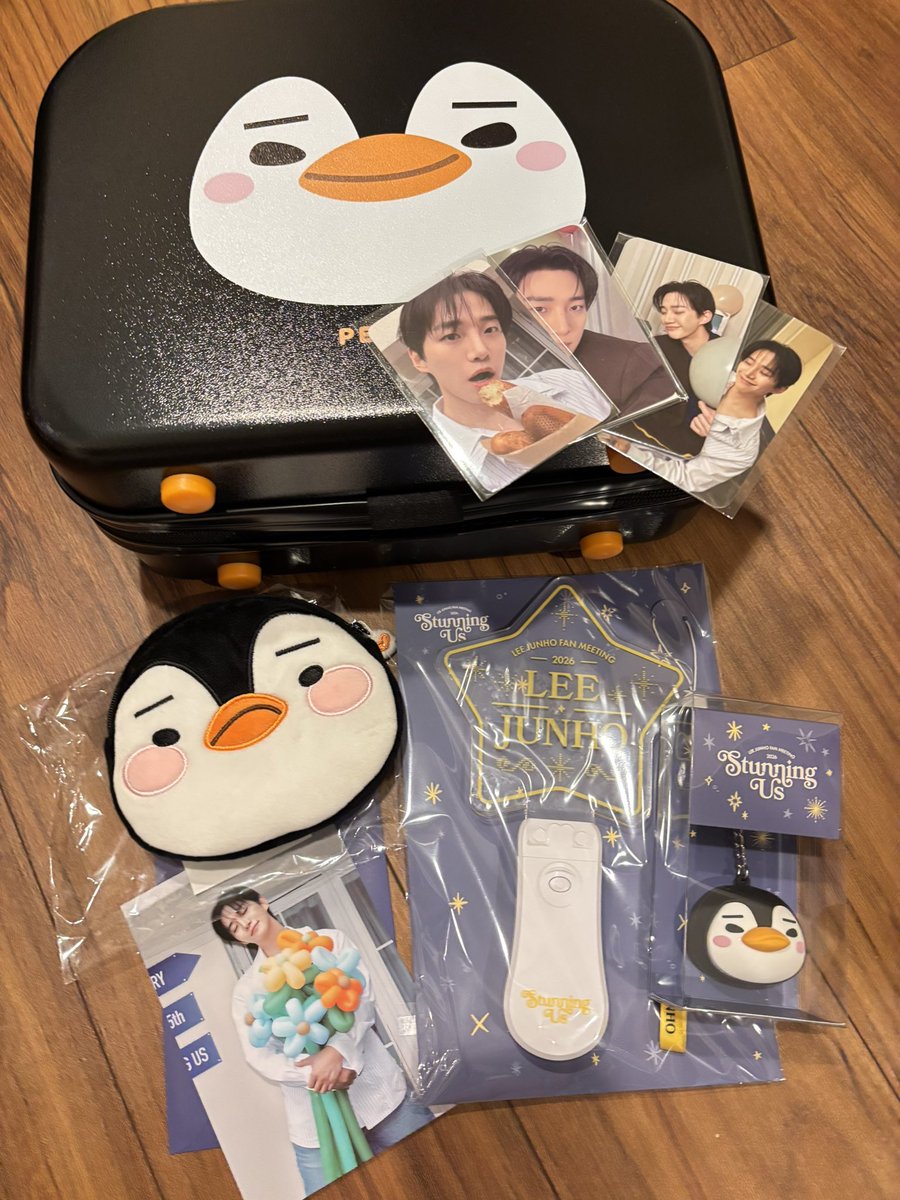 届いたよ🐧 バックが大きくてペンペングッズたくさん入りそう！ボイス