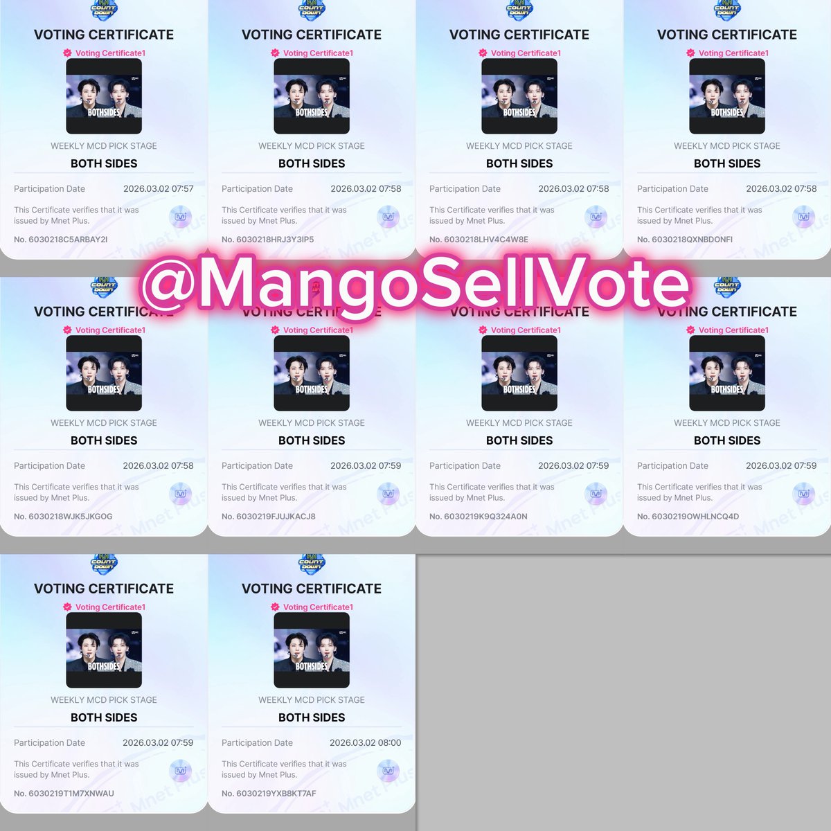 Mango Sell Vote 🥭 tweet media