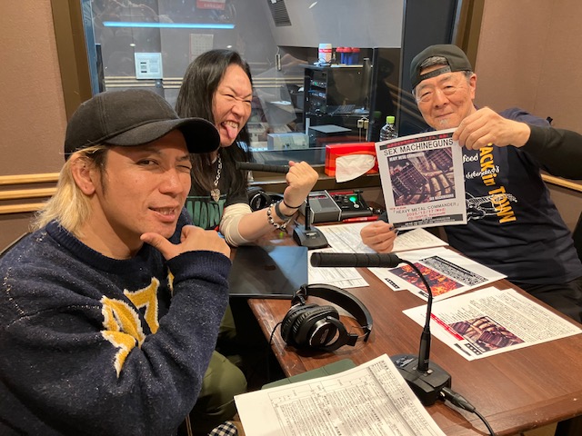 3/2(月)～3/8(日) の放送も、前回に引き続き「SEX MACHINEGUNS」の