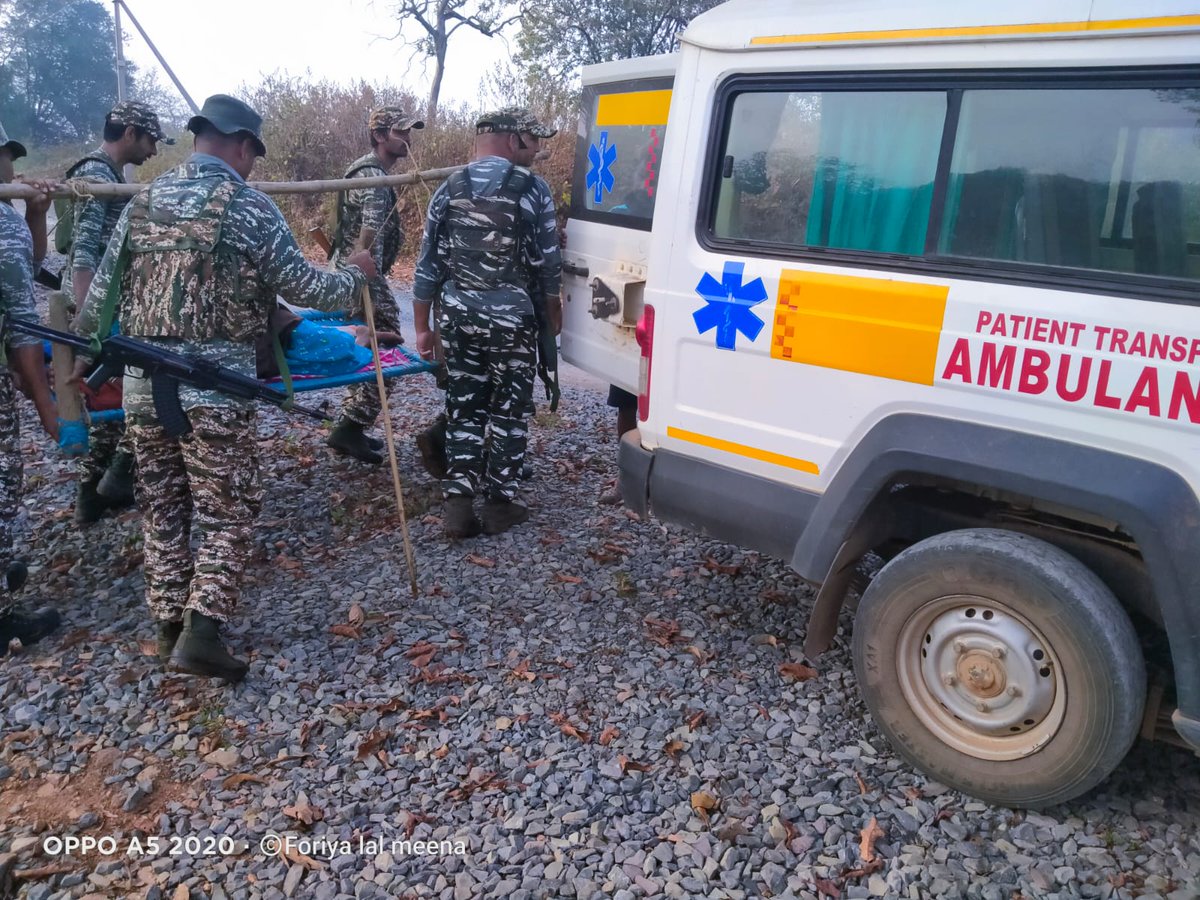 Humanity thy name is #CRPF.

​In the rugged hills of Bailadila, #Dantewada, CRPF jawans of the 165th Battalion proved that they are not just protectors, but family.
​When a tribal woman went into labour, villagers turned to the <a href="/crpfindia/">🇮🇳CRPF🇮🇳</a> for help.

Without a second thought,