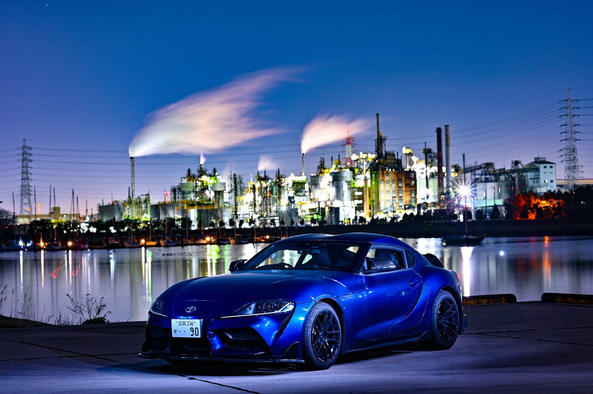 03___maki's tweet image. GR Supra×Corvette c8 

 #corvette  #supra  #car  #chevrolet  #toyota