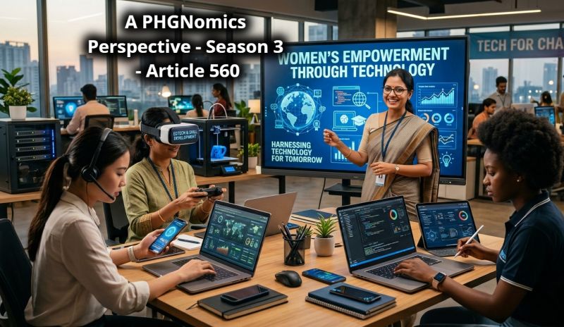 CorpSagePrakash's tweet photo. https://t.co/jtGaI5RQ1y

Harnessing Technology for Women’s Empowerment: A PHGNomics Perspective - Season 3 - Article 560

#PHGNomics #FBA #CorporateSageprakash #primeministerofindia #SDGGoals https://t.co/bmGAXzTQYD