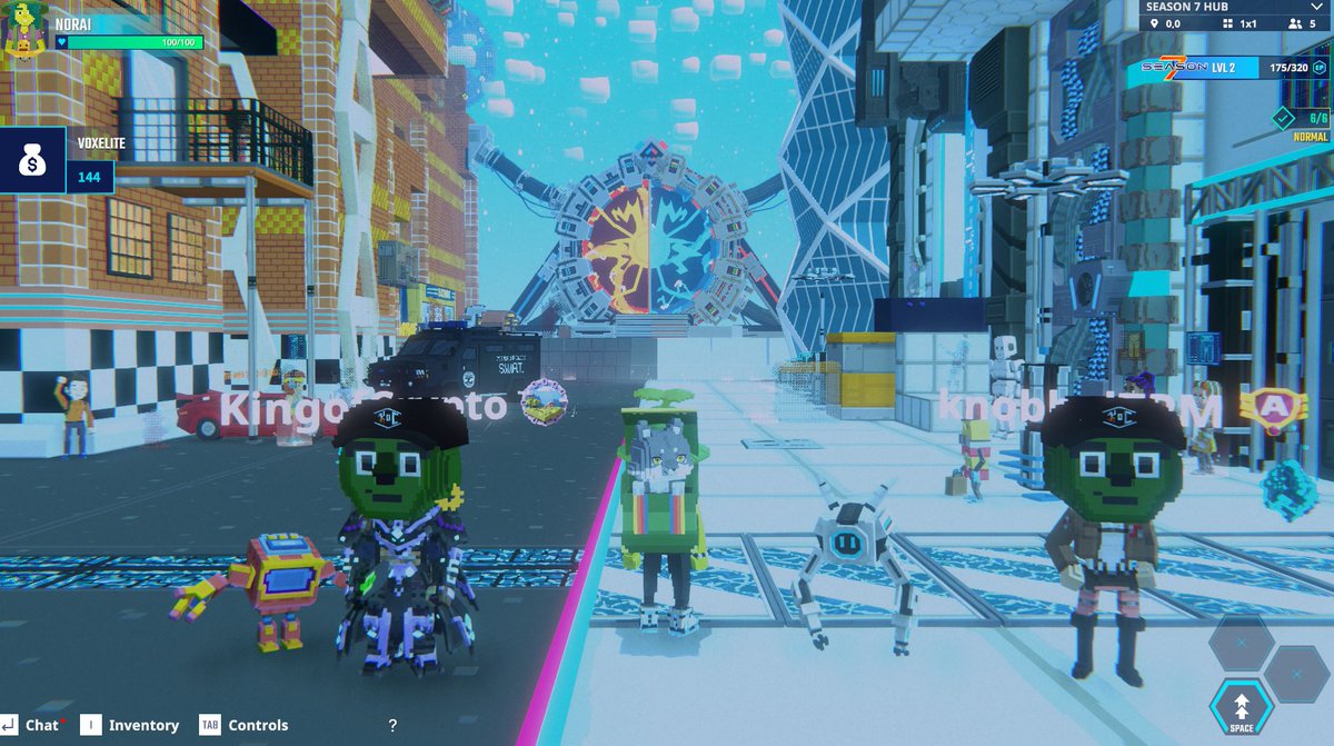Ambassador hunt inThe Sandbox Season 7 Hub: found one! Who did you spot? <a href="/TheSandboxGame/">The Sandbox</a> tsbga.me/TheSandbox #Season7
